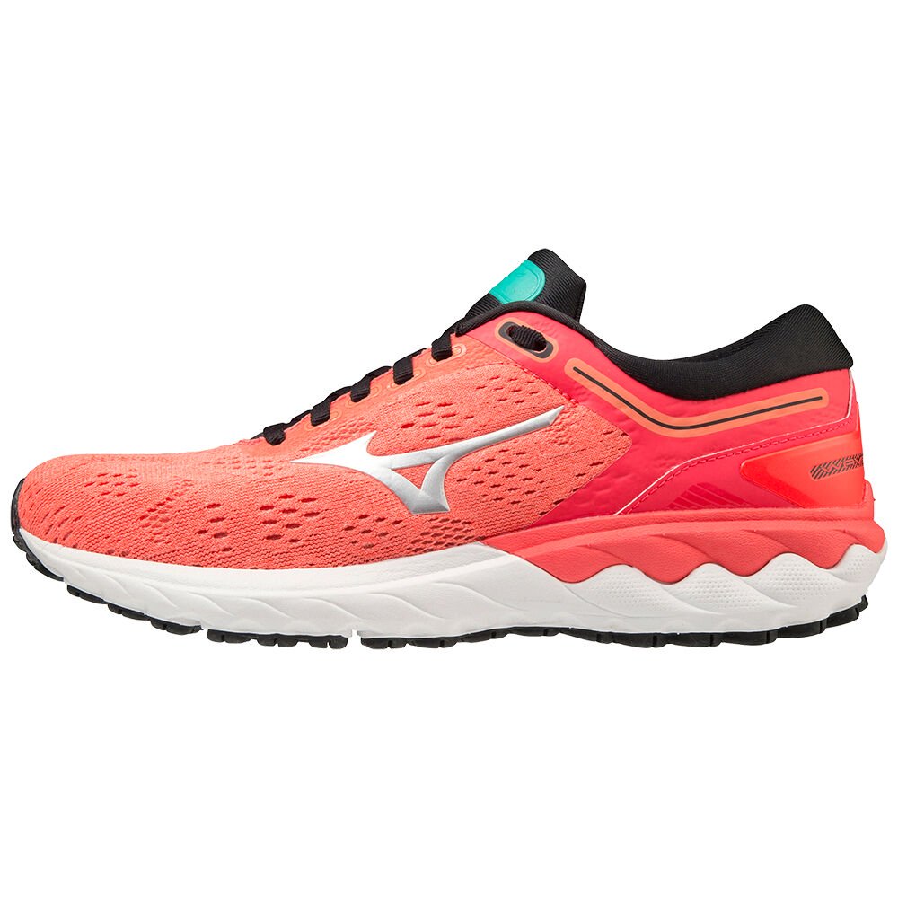 Mizuno Women's Running Shoes Wave Skyrise Coral - HFKBAYR-52